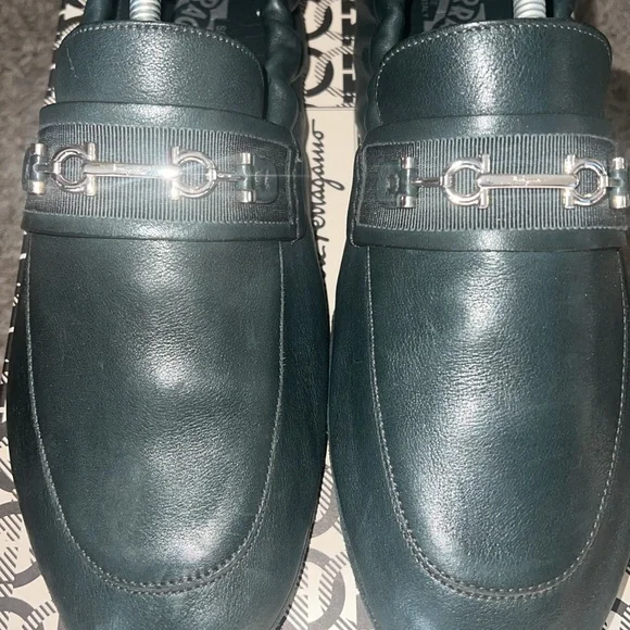 Green Ferragamo Casual Shoe - Picture 2 of 7